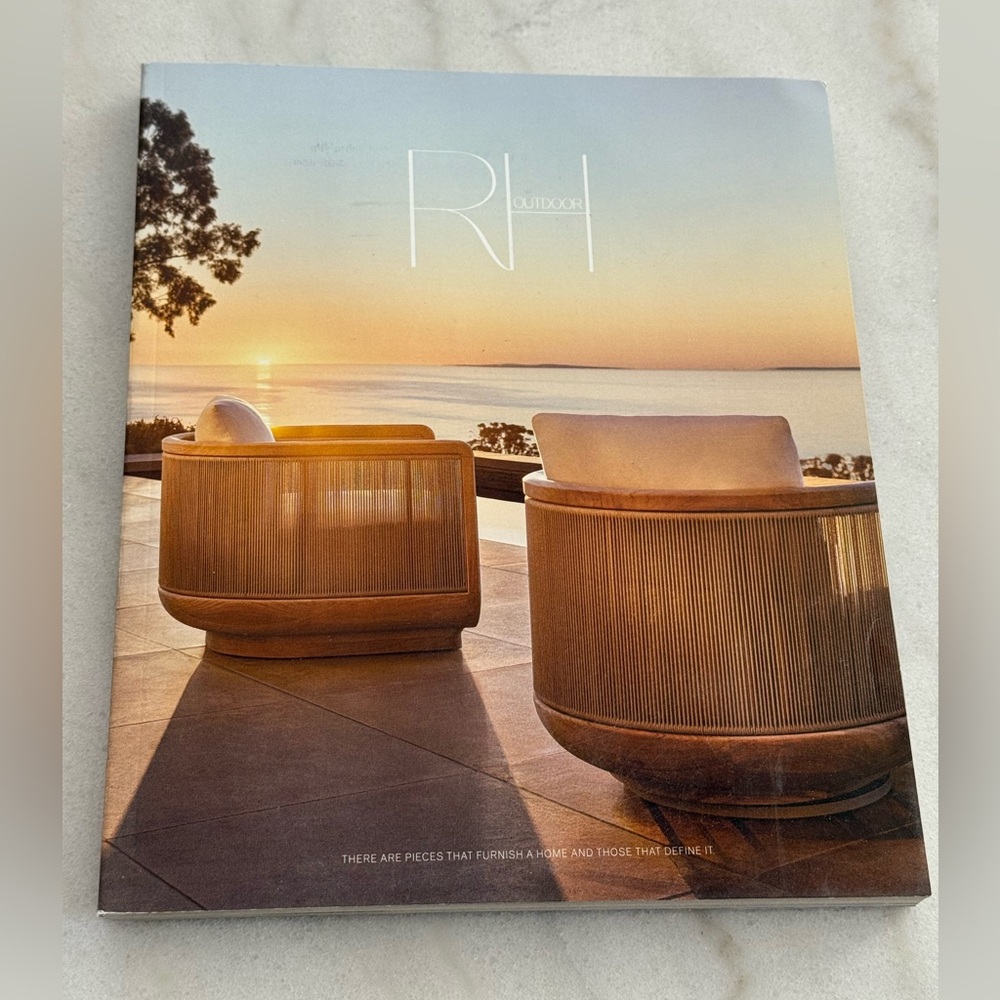 RH Restoration Hardware Magazine - 2026 Outdoor Catalog